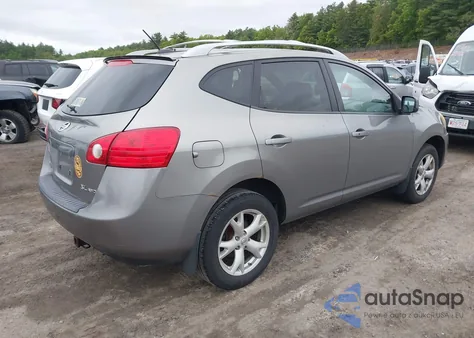 2008 Nissan Rogue Sl from USA, damaged, VIN JN8AS58VX8W115701